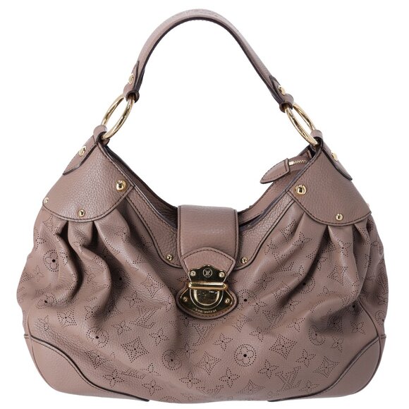 Louis Vuitton Monogram Mahina Solar PM Shoulder Bag M93445 Poudre Taupe - Picture 1 of 11